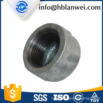 301 cap malleable iron pipe fittings